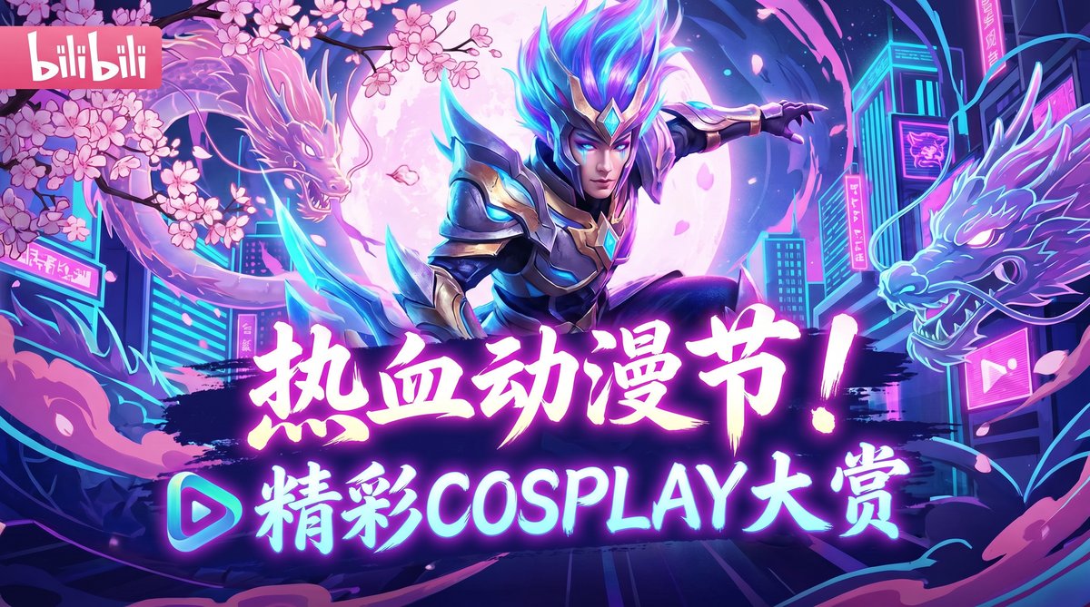 抖荫短视频动漫cosplay视频大赏二次元亚文化